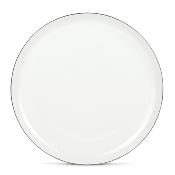 Lot de 6 assiettes plates blanc - "Sélène"