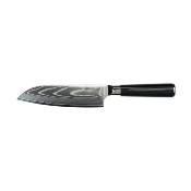 Couteau santoku noir damas 32cm avec �tui - "Core"