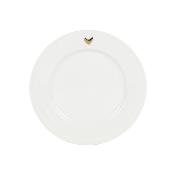 Service 18 pièces blanc et or - "Gallus"