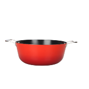 Faitout rouge 24cm - "Red AirIron"