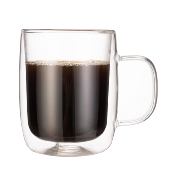 2 mugs à thé double paroi - 250ml 