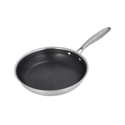 Poêle 24cm triplex - "BlackSteel"