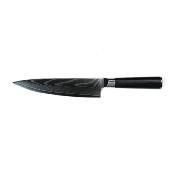 Couteau de chef noir damas 34cm avec �tui - "Core"