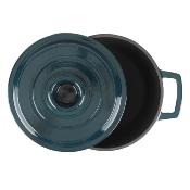 Cocotte en fonte ronde 20cm - "Masseiron Emeraude"