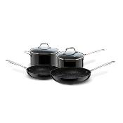 Batterie de cuisine - 6 pices noir - Greblon