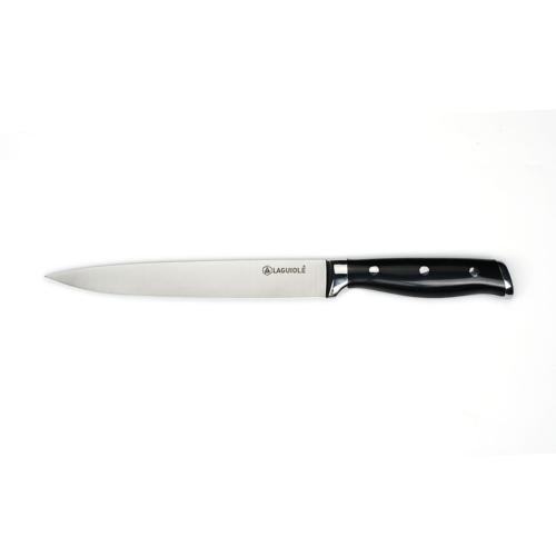 Couteau à trancher noir 33cm - "Essentials"