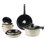 Set de 9 pices vert amovible - "Jade"