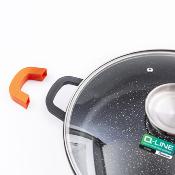 Faitout noir 44cm revêtement céramique - "RobuCook"
