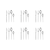 Ménagères 24 pièces - "Jonquille"