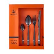 Ménagère 24 pièces - "Cléa noir"