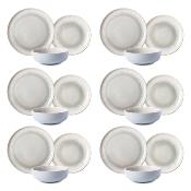 Service 18 pièces bleu - "Iris"