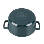 Cocotte en fonte ronde 20cm - "Masseiron Emeraude"