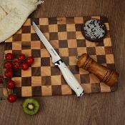 Couteau à désosser blanc 29cm - "Elégance"