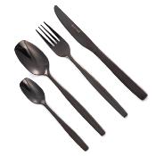 Ménagère 24 pièces - "Elora noir"