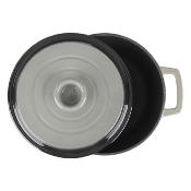 Cocotte en fonte ronde 25cm - "Masseiron Ardoise"
