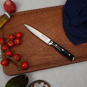 Couteau d'office noir 24cm - "Essentials"